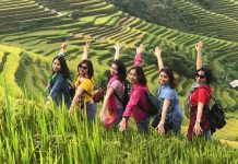 Kích cầu du lịch, tour nội địa tiếp tục giảm giá ‘sốc’ Tour ngắm mùa vàng Tây Bắc đang giảm giá hấp dẫn du khách /// Ảnh H.Bình