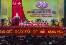 Chủ tịch Quốc hội dự Đại hội Đảng bộ tỉnh Khánh Hoà Dai hoi Dang bo tinh Khanh Hoa anh 1