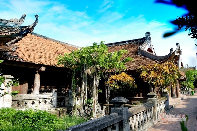 Chuyện về pho tượng bằng gỗ trầm hương dát vàng trong chùa cổ ở Thái Bình
