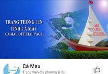 Cà Mau công bố kênh quảng bá hình ảnh thông qua mạng xã hội Trang facebook Cà Mau quảng bá về tỉnh. /// Ảnh: Gia Bách