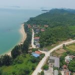 Khám phá ‘viên ngọc’ ẩn mình của Quảng Ninh Xã đảo Cái Chiên nhìn từ trên cao /// Ảnh N.H
