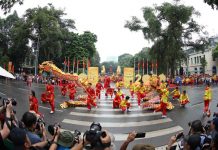 Mãn nhãn Liên hoan nghệ thuật múa Rồng Hà Nội năm 2020 Mãn nhãn Liên hoan nghệ thuật múa Rồng Hà Nội năm 2020 - Ảnh 1.