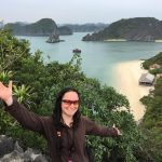 Nữ khách Tây đạp xe từ Hà Nội vào TP.HCM du lich xuyen viet anh 1