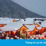 Ngôi làng suốt nửa năm bị tuyết bao phủ ở Trung Quốc