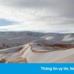Khi tuyết rơi bất thường ở những vùng đất nóng trên thế giới