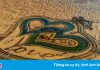 Hồ hình trái tim trên sa mạc ở Dubai