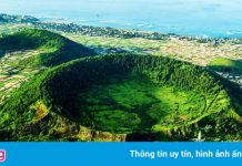 Hồ nước ngọt trên miệng núi lửa duy nhất ở Việt Nam