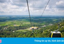 Cáp treo Bà Đen giảm giá đến 40% kỷ niệm 1 năm hoạt động