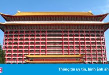 Khách sạn có vẻ ngoài như ngôi chùa