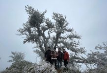 Băng đá bao phủ, du khách kéo nhau lên Cao Bằng săn tuyết Băng đá bao phủ, du khách kéo nhau lên Cao Bằng săn tuyết