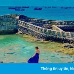 Hồ trên biển hút giới trẻ check-in ở đảo Phú Quý