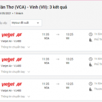 Những điều du khách cần biết khi đặt vé máy bay Cần Thơ Vinh vé máy bay cần thơ vinh