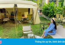 Mô hình ‘cà phê cắm trại’ mới xuất hiện ở TP Thủ Đức