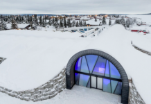 Kinh ngạc với khách sạn làm từ băng tuyết, lạnh giá bốn mùa Kinh ngạc với khách sạn làm từ băng tuyết, lạnh giá bốn mùa - 1