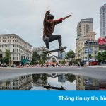 Đường Lê Lợi thành điểm trượt ván mới của giới trẻ TP.HCM