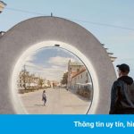 ‘Cổng không gian’ nối hai thành phố tại Lithuania và Ba Lan