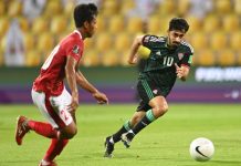 Indonesia 0-4 UAE: Chủ nhà tạm lên ngôi đầu bảng G Indonesia vs UAE anh 2
