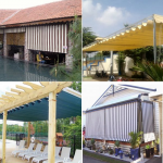 Bạt xếp, bạt kéo che nắng mưa được ưa chuộng nhất năm 2022