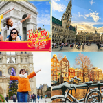 Du lịch Luxembourg tết tham quan Pháo đài Fort Thungen có kiến trúc khá độc đáo