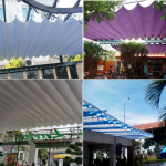 Mái che di động Tân Phú những lợi ích bất ngờ