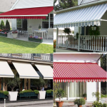 Mái xếp, Mái hiên di động sử dụng dễ dàng