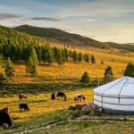 Cảnh quan tuyệt đẹp tại vườn quốc gia núi Khan Khentii Mông Cổ