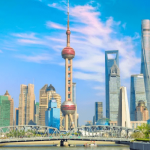 Check in tháp truyền hình Minh Châu Phương Đông nổi tiếng Trung Quốc